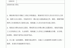 試驗監理工程師巡視記錄,試驗監理工程師巡視記錄范本