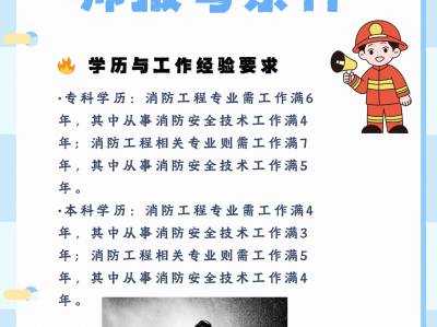 注冊二級消防工程師可以報名,注冊二級消防工程師報名條件